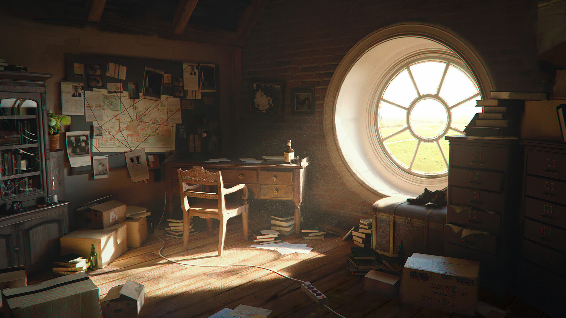 Concept Art for Defamed Detective by Leo Aveiro.